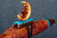 Easter Red Cedar Burl Native American Flute, Minor, Mid F#-4, #Q15A (4)